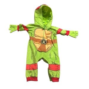 Nickelodeon Ninja Turtles Green and Red Superhero Costume
